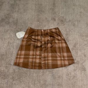 Plaid Altar’d State Skirt